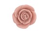 CANDLE ROSE TAUPE 11X9CM