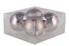 GLASS BALL TITAN GREY 100MM P/4 NM