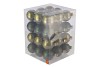 GLASS BALL PINE GREEN 57MM P/36
