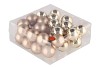 GLASS BALL AUTUMN BLONDE 40MM ON WIRE P/36