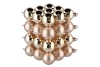 GLASS BALL AUTUMN BLONDE 57MM P/36