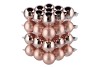 GLASS BALL SMOKEY ROSE 57MM P/36