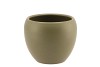 VINCI ARMY GREEN FLOWER POT 14X11CM NM