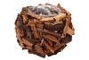 DRIFTWOOD POT NATURAL 25X16CM