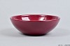 VINCI WINE RED BOWL LOW SPHERE SHADED 20X7CM