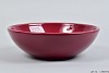 VINCI WINE RED BOWL LOW SPHERE SHADED 25X8CM