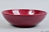 VINCI WINE RED BOWL LOW SPHERE SHADED 30X9CM