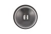BELL JAR ON PLATEAU BLACK 12X16CM