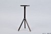 CANDLE HOLDER 3-FOOT STEEL 15X30CM