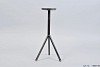CANDLE HOLDER 3-FOOT STEEL 19X40CM