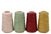 LINT VLASKOORD JUTE ROZE/GOUD 2MMX300MTR NM