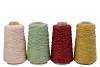 RIBBON JUTE FLAX ROPE RED/GOLD 2MMX300MTR