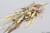 TROCKENER BLUMENSTRAUSS SEIDE WEIß L56CM