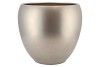 VINCI CHAMPAGNE FLOWER POT 31X28CM