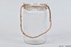 GLASS ROPE RIBBED 11X19CM