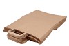 MATÉRIAU DE FLEURS SAC FOURRE-TOUT EN PAPIER BRUN 32X14X43CM PAR 250 PIÈCES