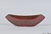 OX BLOOD OVAL BOWL RED 30X7X8CM