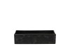 MELAMINE GREY BOWL RECTANGLE 20X10X5CM