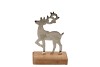 DECO RENDIER STAAND METAAL 10X5X15CM
