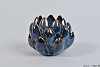 TEA LIGHT DECO DEEP BLUE ARTICHOKE 7X6CM