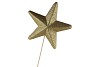 PICK STAR GOLD 20X5CM ON STICK L60CM