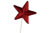 PICK STAR RED 20X5CM ON STICK L60CM