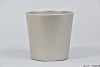NICE POT DORÉ MÉTAL ORCHIDÉE 12X12CM