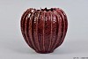 REEF SPHERE SHADED POT RUBY RED 20X18CM