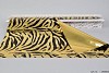 FOLIE CUTTING BOX ZEBRA GOLD 60CM PER 50 METER