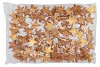 NATURE COCONUT STAR GOLD 5CM SET OF 100