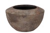 BALI INDONESIAN GREY BOWL D25X16CM