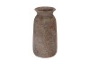 BALI INDONESIAN GREY VASE 16X30CM
