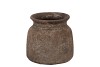 BALI INDONESIAN GREY JUG 17X16CM