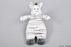 ZAZA-ZOO ZEBRA RAMMELAAR  KNUFFEL 23X11X7CM