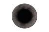 BALI BLACK COAL VASE 18X40CM
