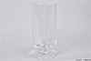 GLASS ON FOOT CYLINDER 15X33CM
