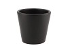 VINCI MAT ZWART POT CONTAINER 15X13CM