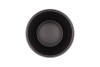 VINCI MATT BLACK FLOWER POT 14X13CM