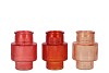 KARAKUM CORAL SUNSET GLASS ASS P/1 15X21CM