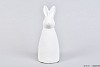 EASTER HASE STEIN WEIß 9X9X23CM