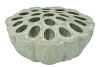 LOTUS COUPE DE FLEURS AQUA/MENTHE 30X17CM