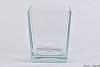 GLAS VASE ECKIG COLDCUT 14X17CM