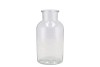 GLASS MILK BOTTLE F 8X16CM P/1