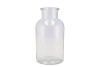 GLASS MILK BOTTLE G 10X20CM P/1