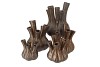 AGLIO BRONZE VASE 13X16CM