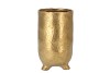 ST. TROPEZ GOLD VASE 10X18CM