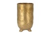 ST. TROPEZ GOLD VASE 12X22CM