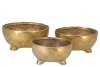 ST. TROPEZ GOLD BOWL 19X9CM