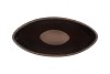 BALI INDONESIAN GREY BOWL OVL 34X16X23CM
