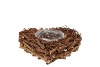 HEART WOOD ROOT NATURAL 30X10CM
